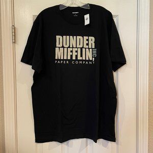 NWT Old Navy graphic t-shirt; Dunder Mifflin; sz. XL